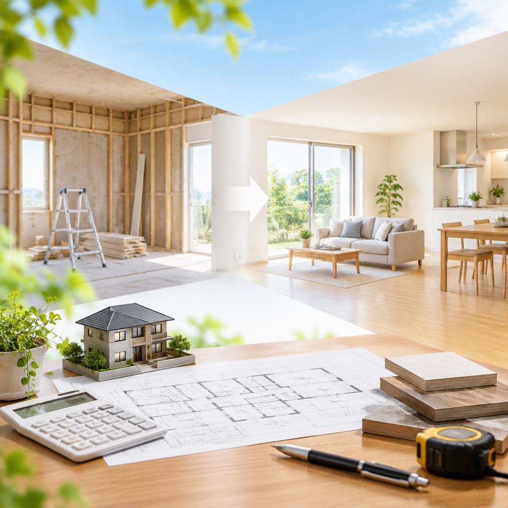「一社完結」vs「下請け丸投げ」リフォームの総額費用とトラブル比較