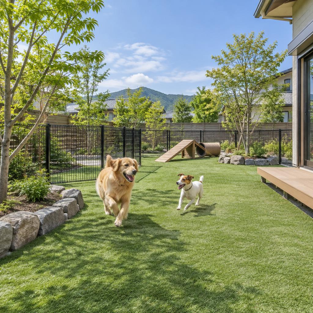 犬が思いきり走れる、安心のドッグランづくり