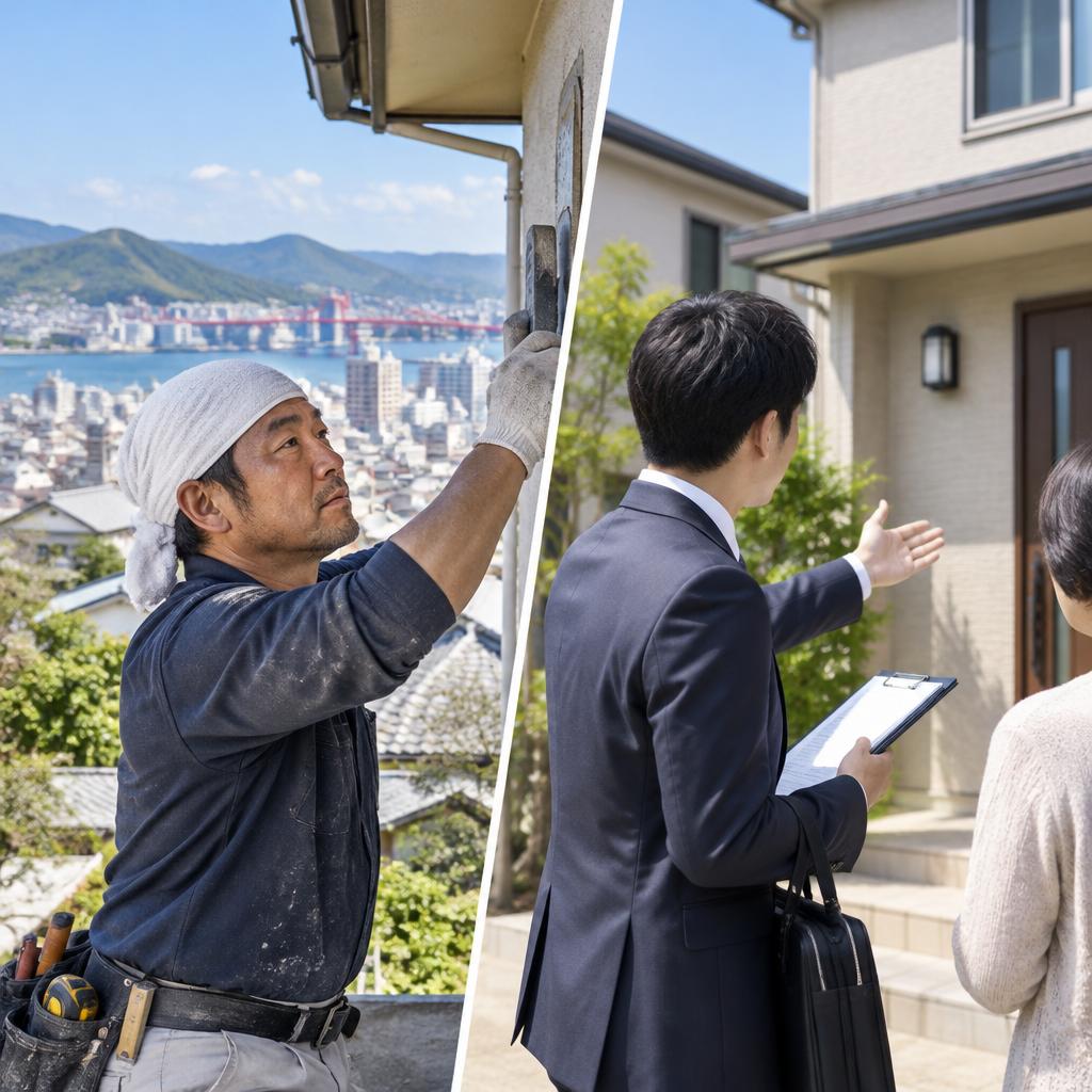 【徹底比較】北九州市の地元職人と訪問販売リフォーム業者。納得できる住まいの工事は、現地を見て話せる職人へ。