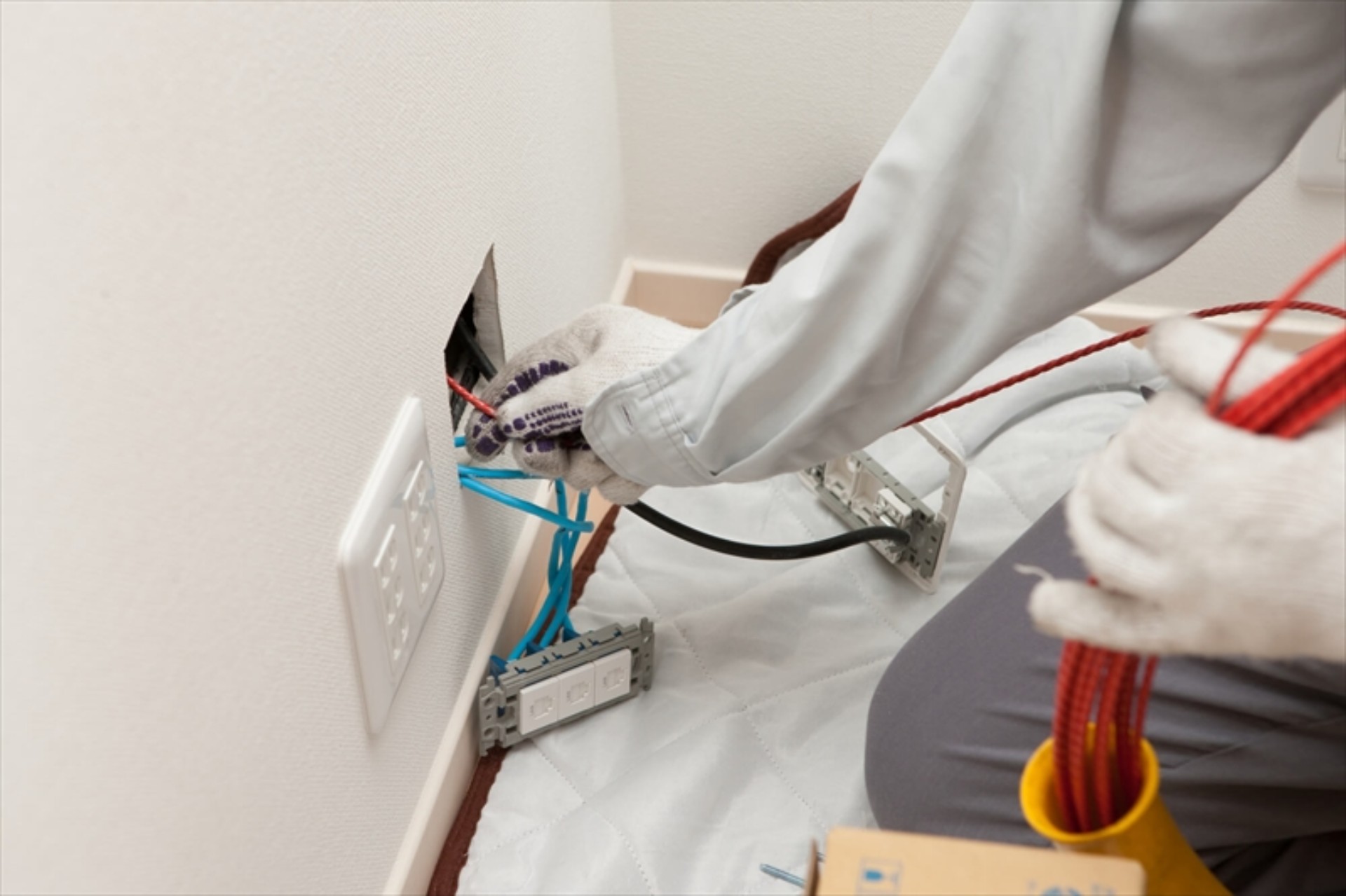 電源の配線チェック