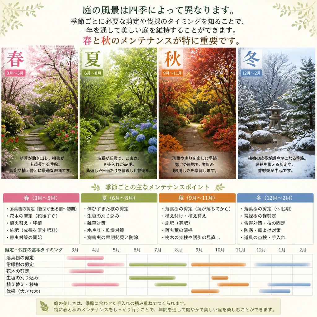 季節ごとのメンテナンス