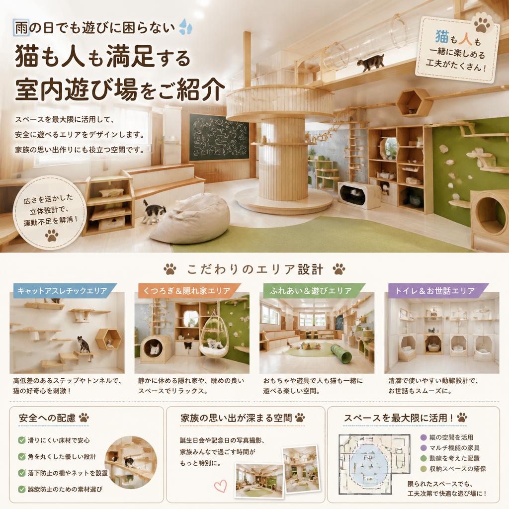遊びが広がる！室内遊び場の魅力