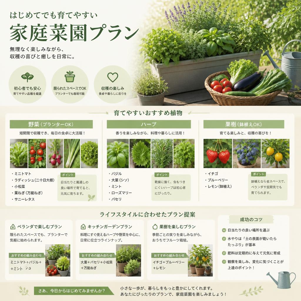 さまざまなプランの提案