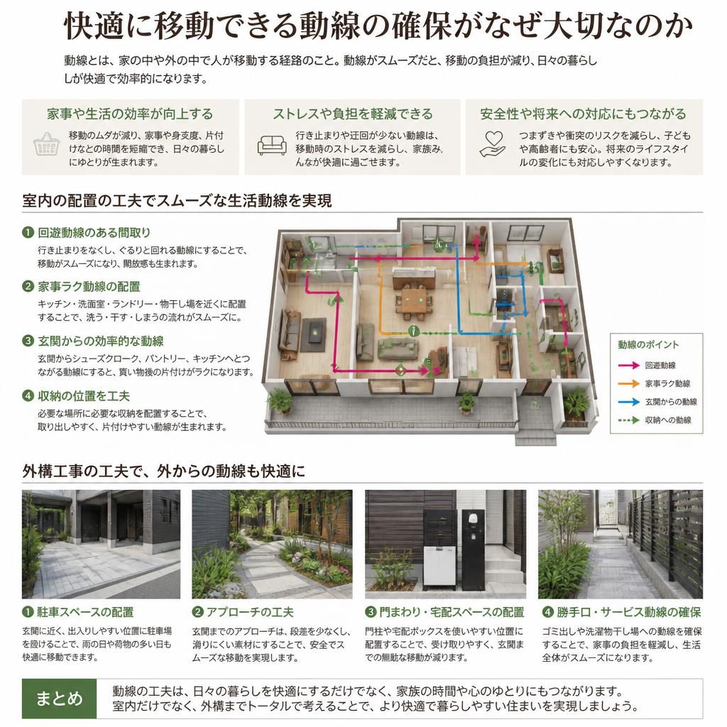 快適動線の重要性
