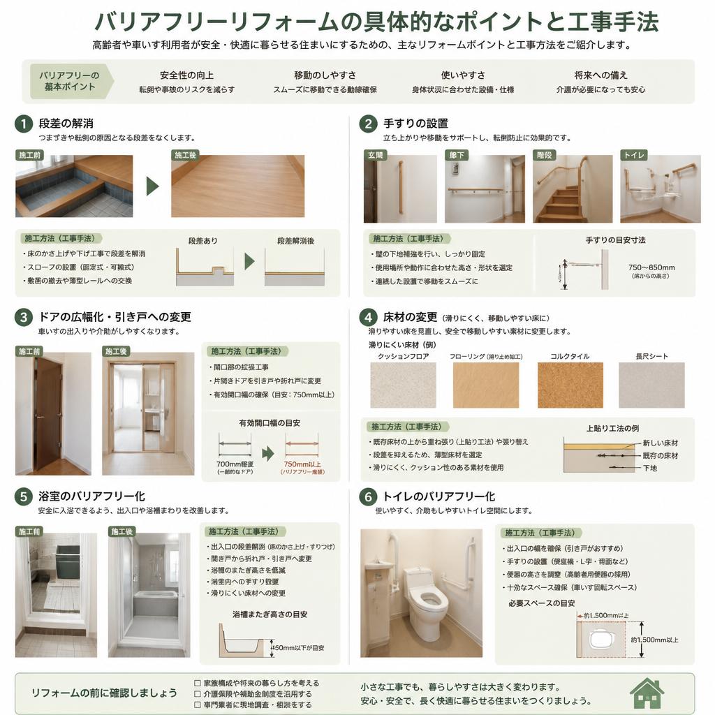 バリアフリー設計のポイント