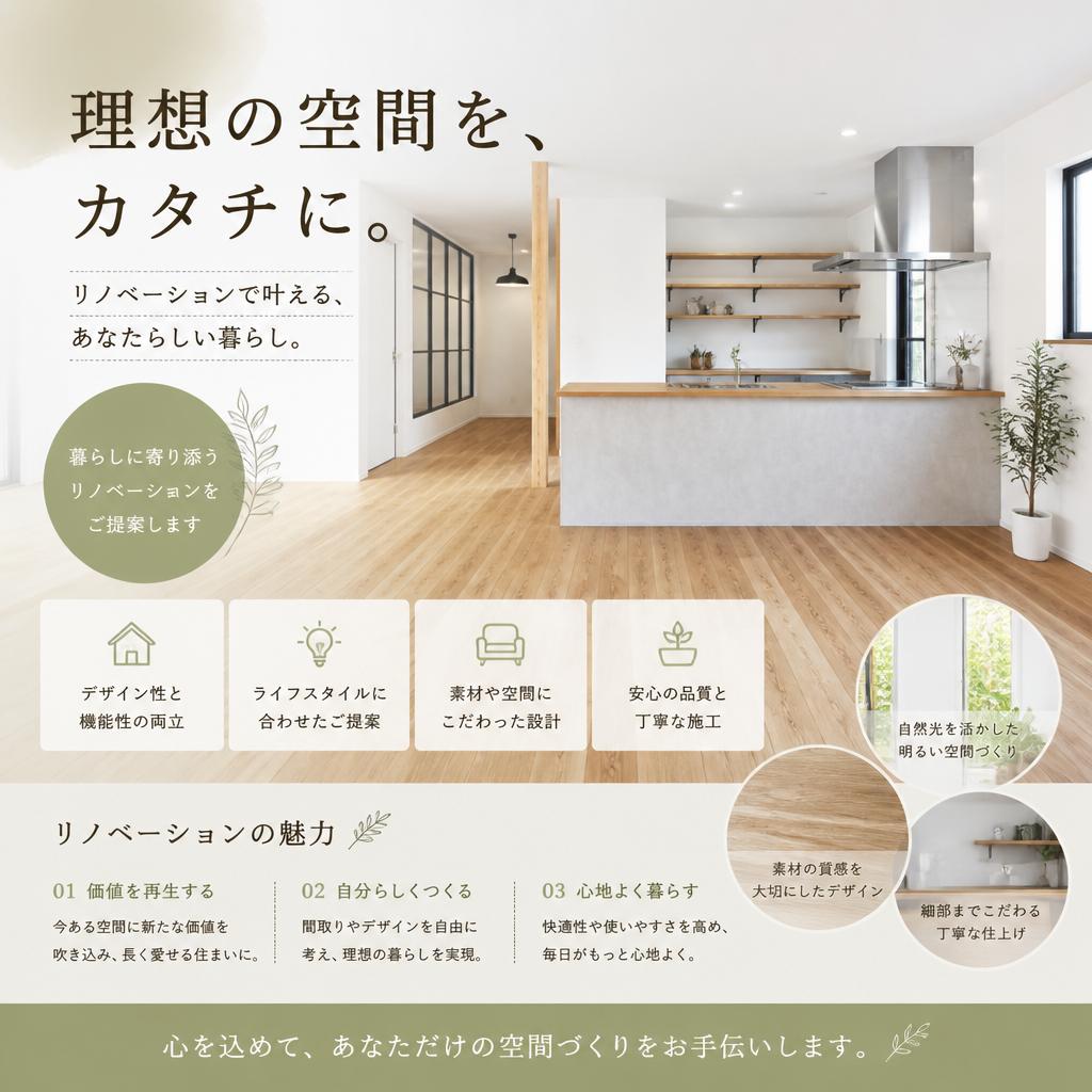 ペットに優しい施工も対応可能！