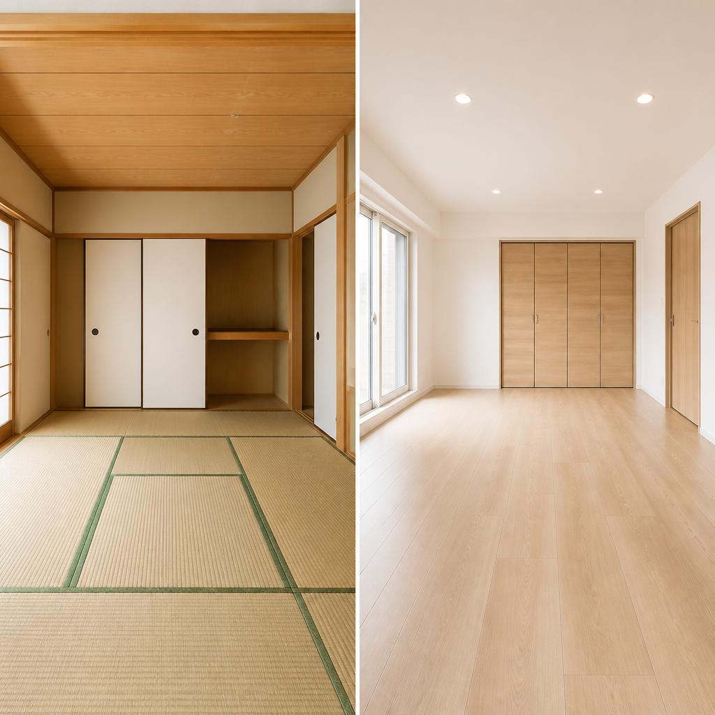 畳をフローリングに変えたら部屋が寒くなった？断熱材施工の重要性