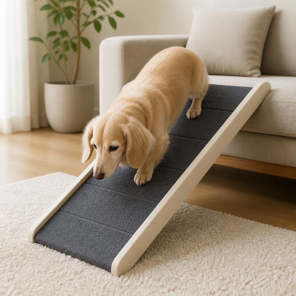 犬用スロープの設置