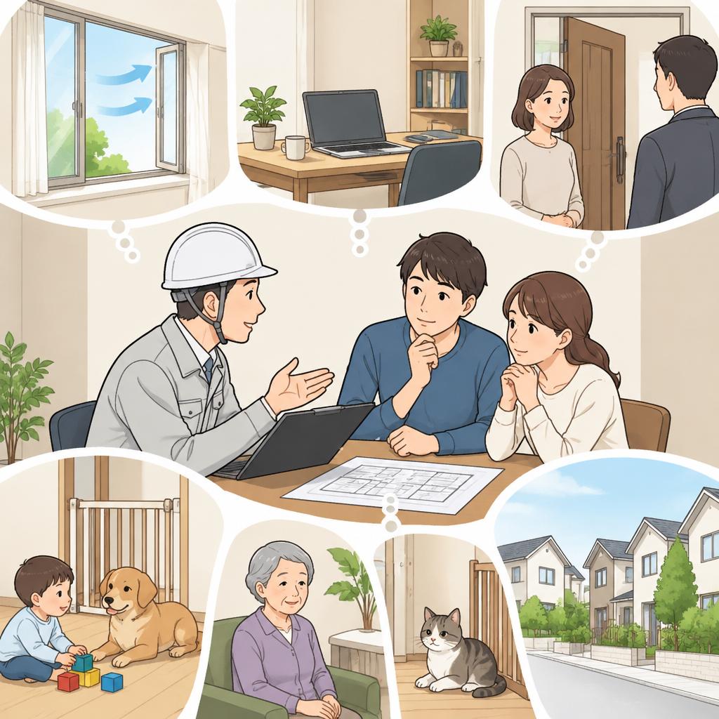 音・ほこり・人の出入りに備えるポイント